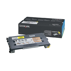Brand New Original Lexmark / IBM C500H2YG Laser Toner Cartridge Yellow High Yield