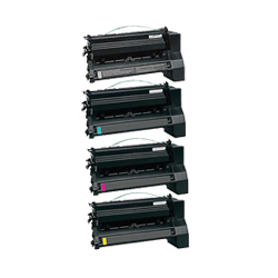 Lexmark C780 / X782 Laser Toner Cartridge Set Black Cyan Magenta Yellow High Yield