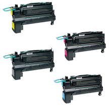 Lexmark C792 Laser Toner Cartridge Extra High Yield Set Black Cyan Magenta Yellow