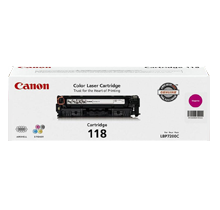 Brand New Original CANON 2660B001AA CRG-118M Laser Toner Cartridge Magenta