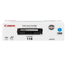 ~Brand New Original CANON 2661B001AA CRG-118C Laser Toner Cartridge Cyan