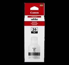 Brand New Original Canon 4409C001 (GI-26) Black Ink / Inkjet Cartridge