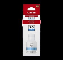 Brand New Original Canon 4421C001 (GI-26) Cyan Ink / Inkjet Cartridge