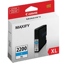 ~Brand New Original CANON 9268B001 (PGI-2200XL) INK / INKJET Catridge High Yield Cyan