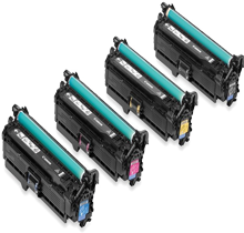 CANON 332 Laser Toner Cartridge Set Black Yellow Magenta Cyan