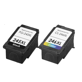 CANON PG-245XL / CL-246XL INK / INKJET Cartridge Black Tri-Color High Yield Combo