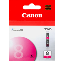 Brand New Original Canon CLI-8M 0622B002AA Magenta Ink / Inkjet Cartridge