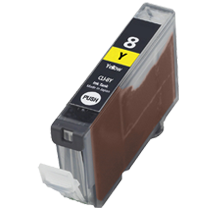 CANON CLI8Y Chip INK / INKJET Cartridge Yellow (With Chip)