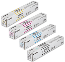 Brand New Original Canon GPR-58 Laser Toner Cartridge Set Black Cyan Magenta Yellow