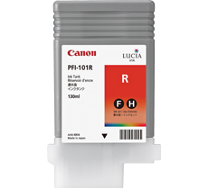~Brand New Original OEM-CANON PFI-101R INK / INKJET Cartridge Red
