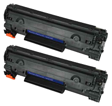 PACK of 2-HP CE278A Laser Toner Cartridge