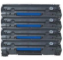 PACK of 4-HP CE285A HP85A Laser Toner Cartridge