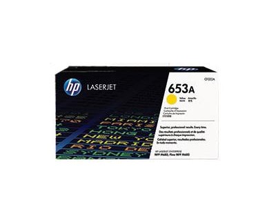 Brand New Original HP CF322A (653A) Laser Toner Cartridge Yellow