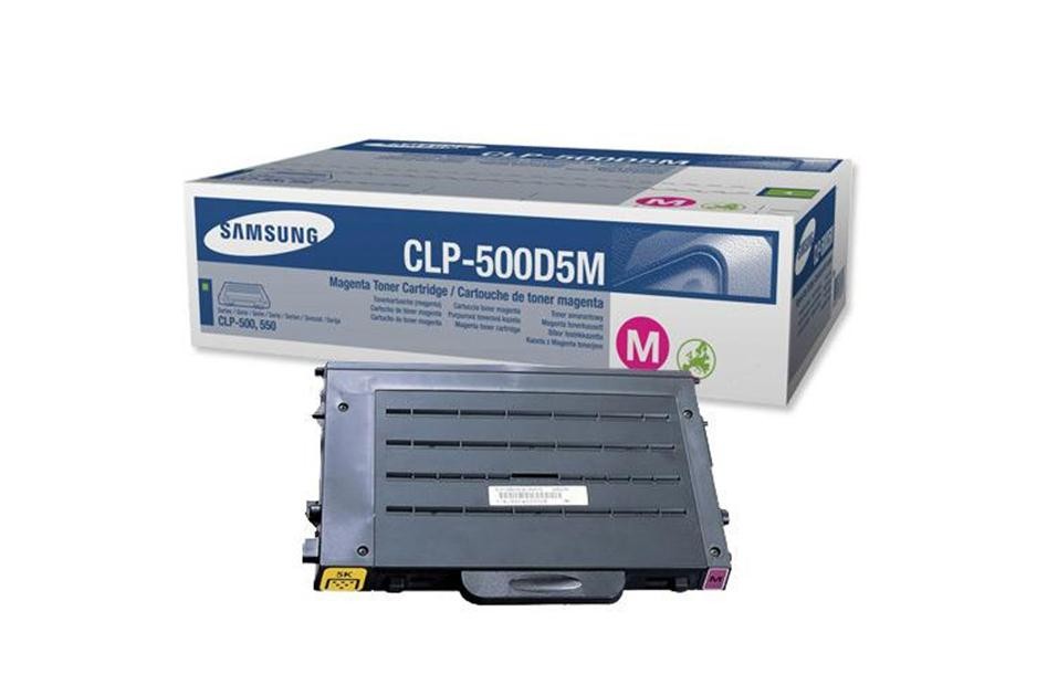 ~Brand New Original SAMSUNG CLP-500D5M Laser Toner Cartridge Magenta