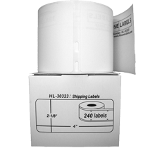 DYMO 30323 Shipping Label Rolls - 2-1/8" x 4" 240 Labels Per Roll