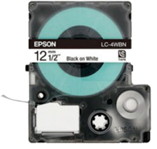 EPSON SS12KW (LC-4WBN) Label Tape Maker Black on White