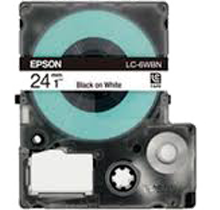 EPSON SS24KW (LC-6WBN) Label Tape Maker Black on White