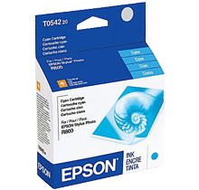 ~Brand New Original EPSON T054220 INK / INKJET Cartridge Cyan