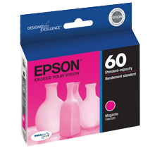 Brand New Original Epson T060320 Ink / Inkjet Cartridge Magenta