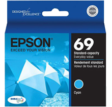 Brand New Original Epson T069220 Ink / Inkjet Cartridge Cyan