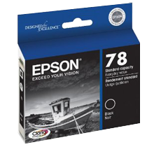 Brand New Original Epson T078120 Ink / Inkjet Cartridge Black