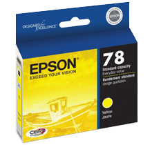 ~Brand New Original EPSON T078420 INK / INKJET Cartridge Yellow