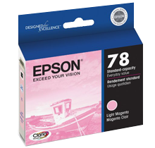 ~Brand New Original EPSON T078620 INK / INKJET Cartridge Light Magenta