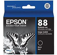 ~Brand New Original EPSON T088120 INK / INKJET Cartridge Black