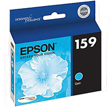 EPSON T159220 INK / INKJET Cartridge High Yield Ultra Chrome High Gloss Cyan