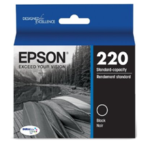 Brand New Original EPSON T220120 (220) INK / INKJET Cartridge Black