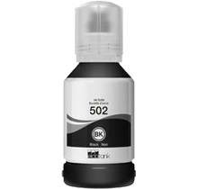 Epson T502120-S (T502) Black Ink / Inkjet Bottle