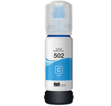 Epson T502220-S (T502) Cyan Ink / Inkjet Bottle