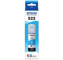 Brand New Original Epson T522220 Cyan Ink / Inkjet Cartridge