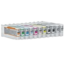 EPSON T653 INK / INKJET Cartridge Set Photo Black Cyan Vivid Magenta Yellow Light Cyan Vivid Light Magenta Light Black Matte Black Light Light Black Orange Green