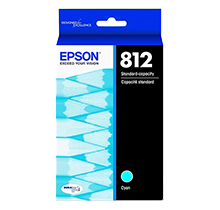 Brand New Original Epson T812220 Cyan Ink / Inkjet Cartridge