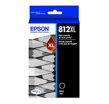 Brand New Original Epson T812XL120 Black Ink / Inkjet Cartridge High Yield