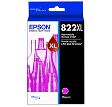 Brand New Original Epson T822XL320 Magenta Ink / Inkjet Cartridge