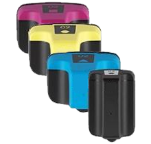 HP 02 INK / INKJET Cartridge Set Black Cyan Yellow Magenta