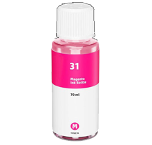 HP 1VU27AN (HP 31) Magenta Ink / Inkjet Bottle