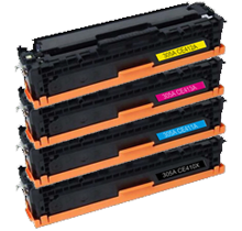 HP 305A Laser Toner Cartridge SET Black Cyan Yellow Magenta