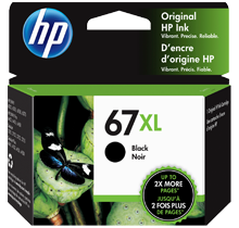Brand New Original HP 3YM57AN (67XL) Black Ink / Inkjet Cartridge