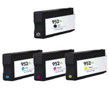 HP 952XL High Yield INK / INKJET Cartridge Set Black Cyan Yellow Magenta