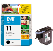 Brand New Original HP C4810A (11) INK / INKJET Printhead Black