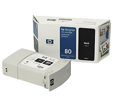 ~Brand New Original HP C4871A (HP 80) INK / INKJET Black