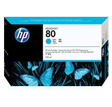 Brand New Original HP C4872A (HP 80) INK / INKJET Cyan