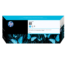 Brand New Original HP C4931A (81) Ink / Inkjet Cartridge Cyan