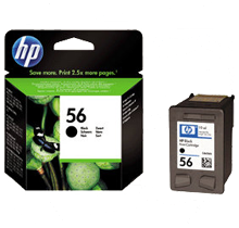 ~Brand New Original HP C6656A (56) INK / INKJET Cartridge Black