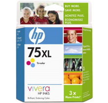 ~Brand New Original HP CB338WN (75XL) INK / INKJET Cartridge Tri-Color High Yield