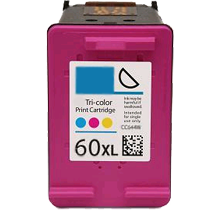 HP CC644WC HP 60XL Tri-Color High Yield Inkjet Cartridge