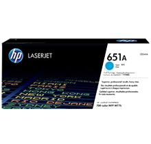 Brand New Original HP CE341A (651A) Laser Toner Cartridge Cyan